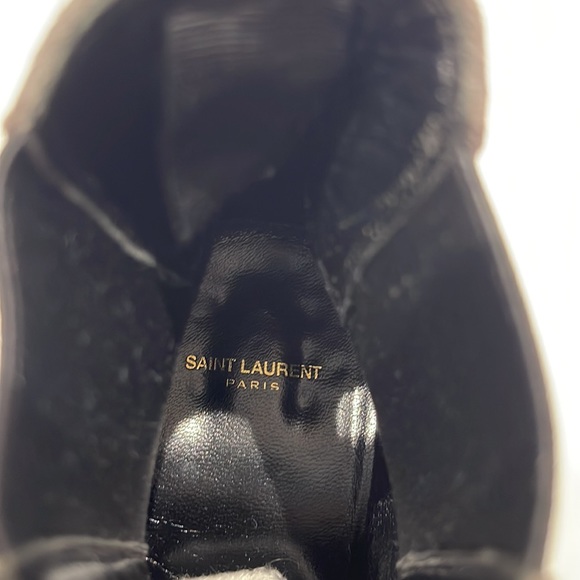 Saint Laurent Suede Wyatt Chelsea Boot Ankle - Picture 7 of 7